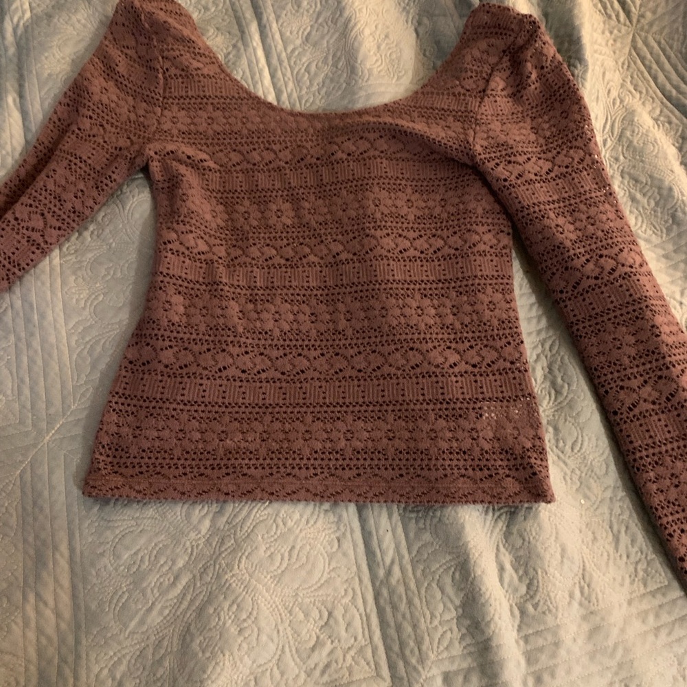 Lace long sleeve